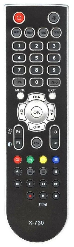 

Пульт ДУ Huayu для Openbox X 730, X 730.