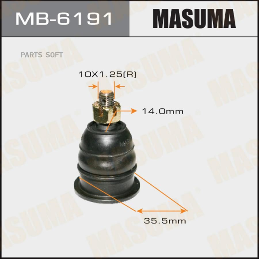 

Mb-6191_опора шаровая переднего верхнего рычага honda cr-v rd1/rd2 97-01