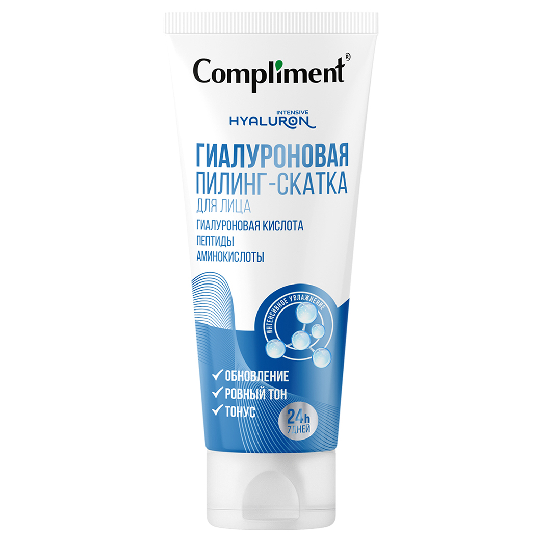 

Compliment Гиалуроновая Пилинг-скатка для лица 80мл