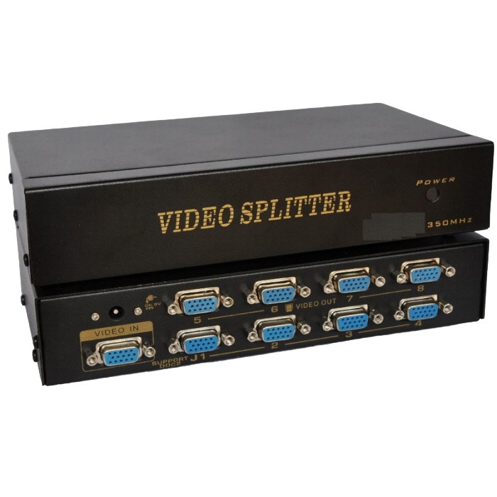 

Разветвитель VGA 1х8 350 МГц /Vconn/, VS0108A