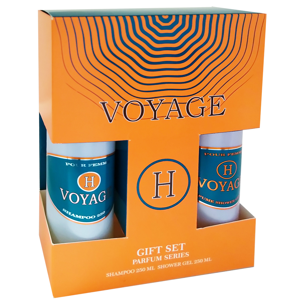 Подарочный набор Festiva Voyage шампунь 250 мл + гель для душа 250 мл