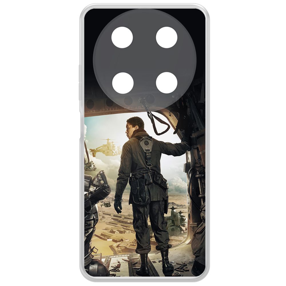 

Чехол-накладка Krutoff Clear Case Фоллаут (Fallout) - Аарон для ITEL RS4, Прозрачный