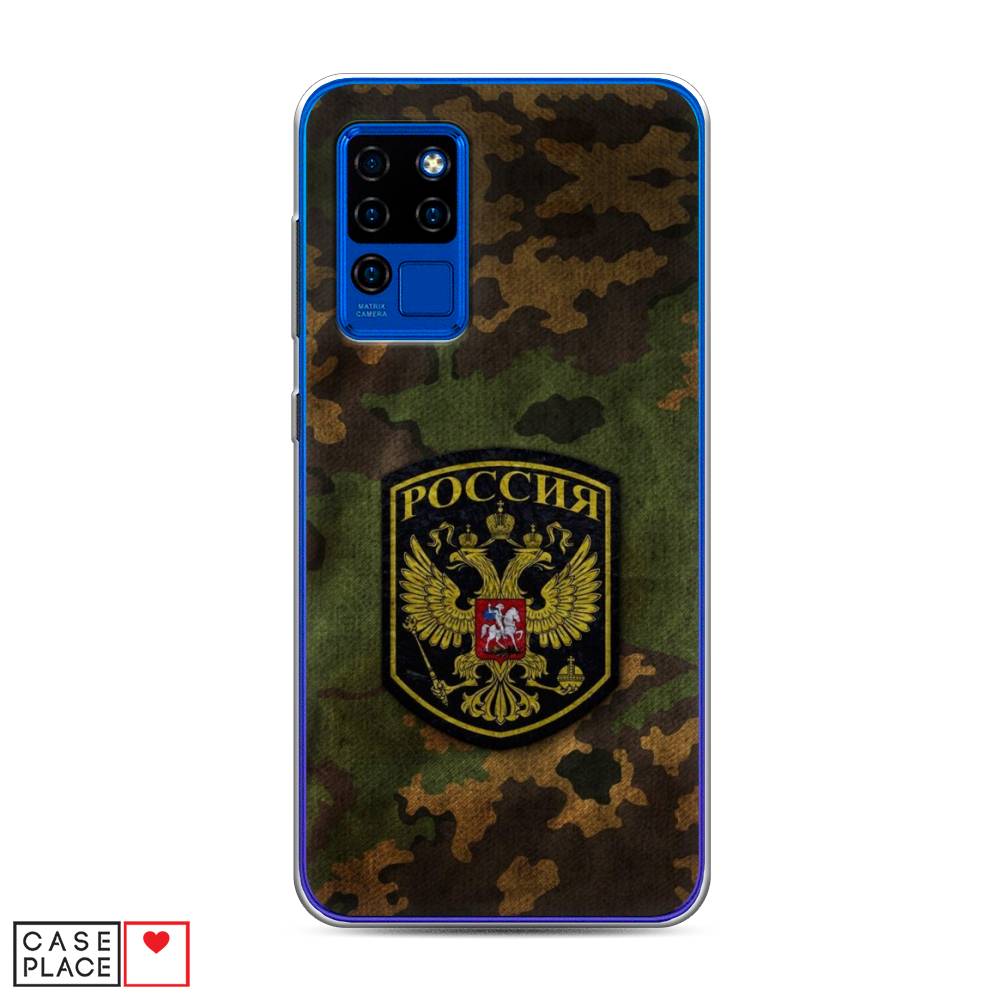 фото Чехол awog "камуфляж 4" для oukitel c21