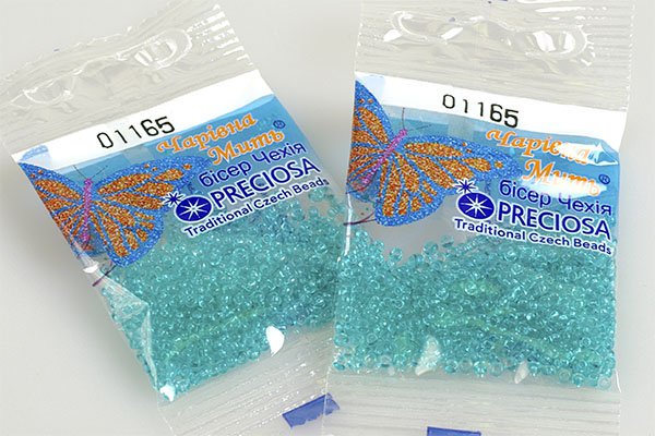 

Бисер Preciosa Чехия цвет 01165, 5 г, Голубой, цвет 01165, 5 г