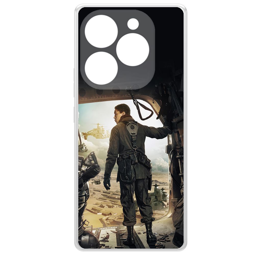 

Чехол-накладка Krutoff Clear Case Фоллаут (Fallout) - Аарон для ITEL S23+, Прозрачный