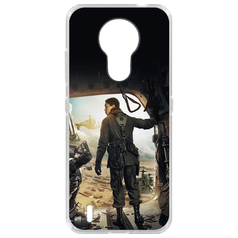 

Чехол-накладка Krutoff Clear Case Фоллаут (Fallout) - Аарон для Nokia 1.4