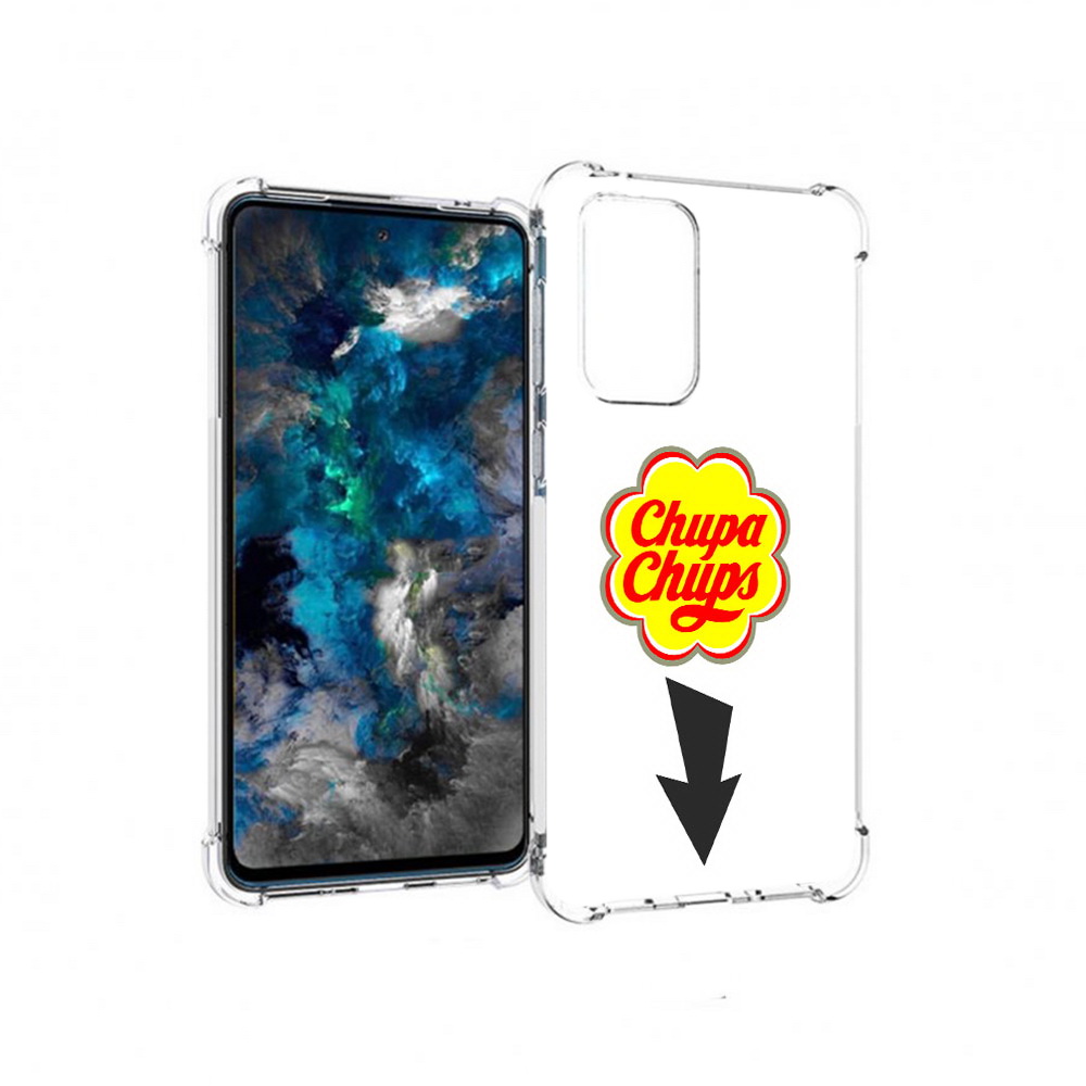 

Чехол MyPads Tocco для Samsung Galaxy A33 5G чупа чупс, Прозрачный, Tocco