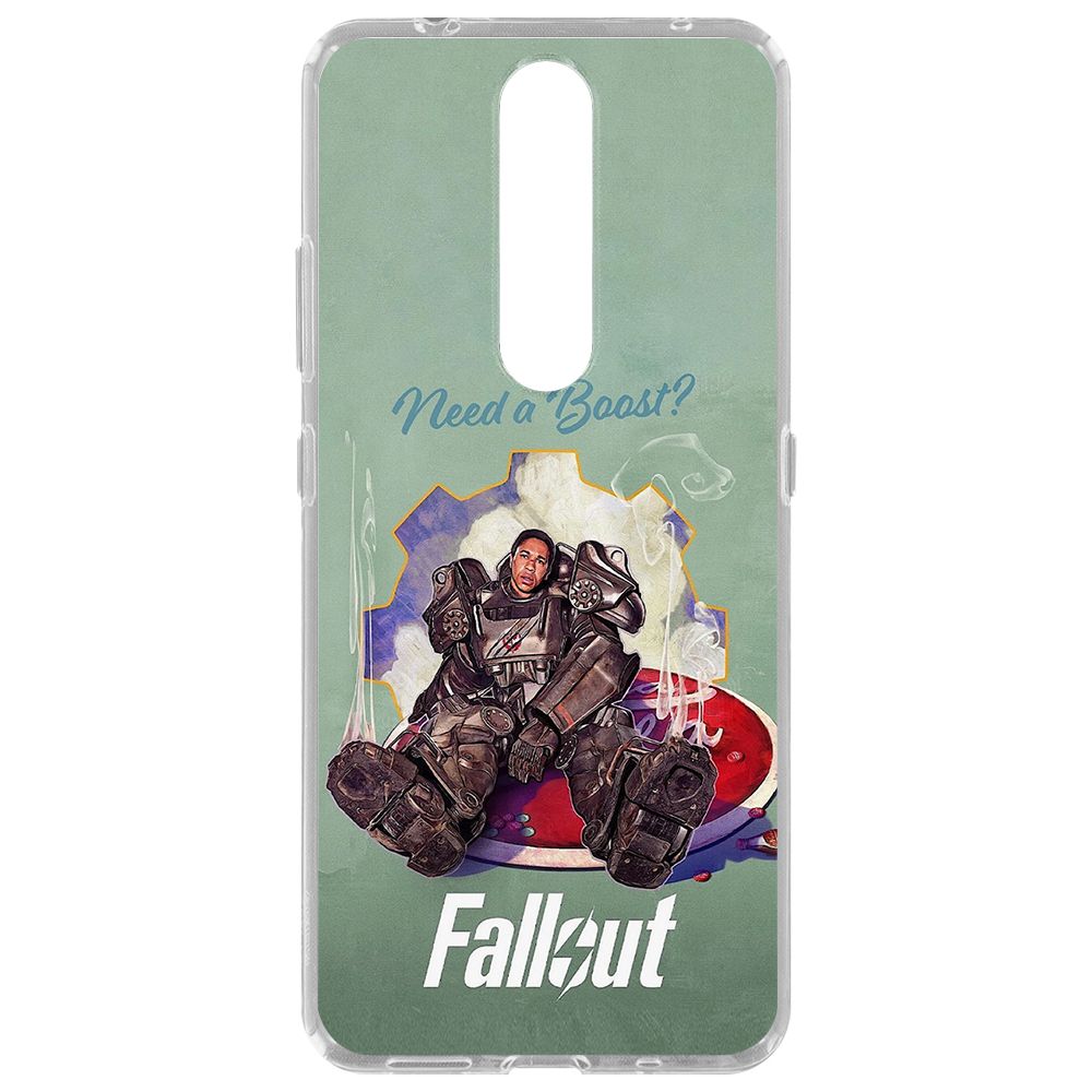 

Чехол-накладка Krutoff Clear Case Фоллаут (Fallout) - Нужно ускорение для Nokia 2.4, Прозрачный
