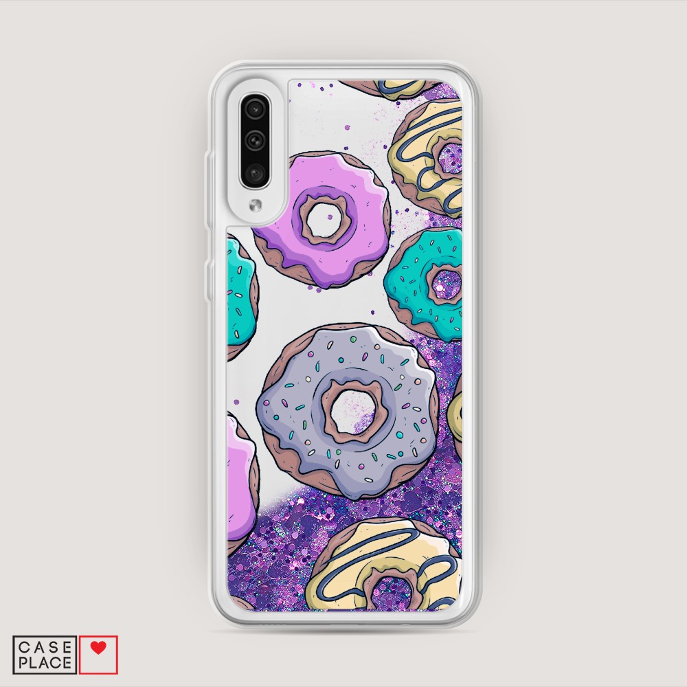 

Чехол Awog на Samsung Galaxy A30s "Разноцветные пончики в глазури 2", Разноцветный, 28892-1