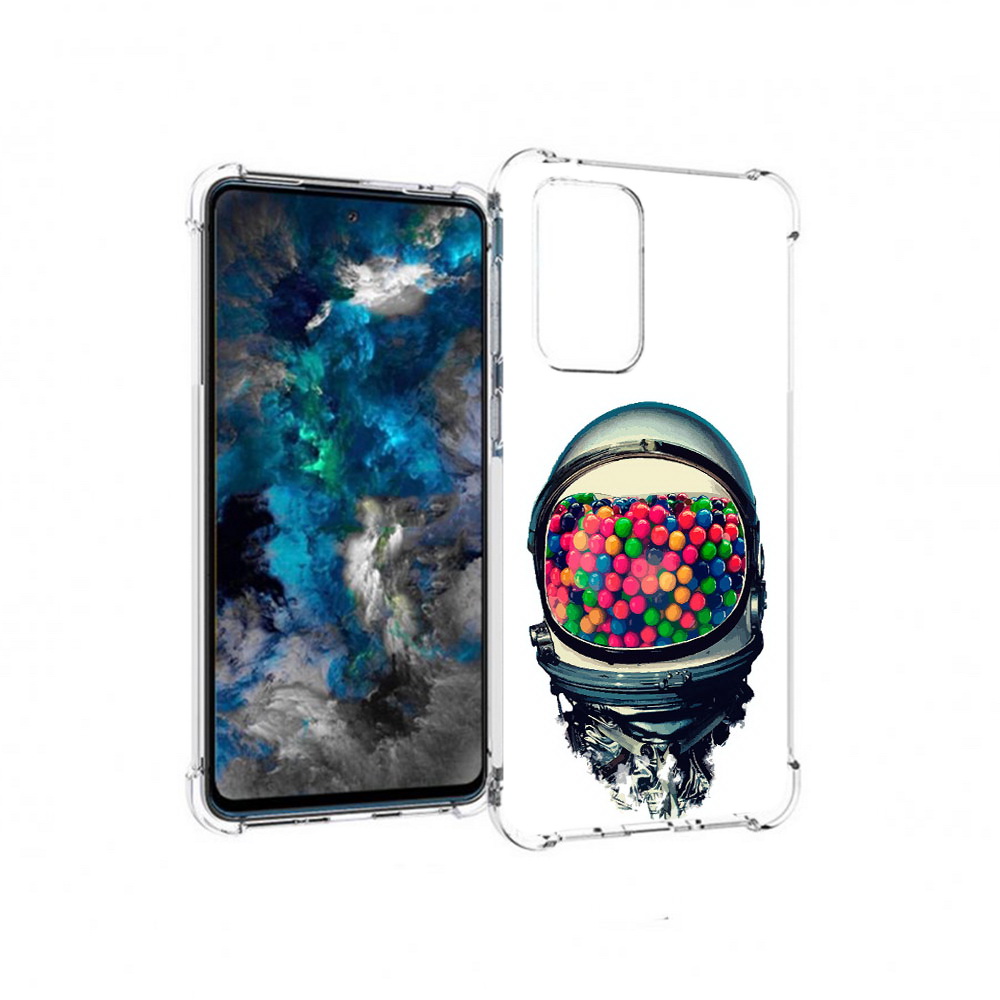

Чехол MyPads Tocco для Samsung Galaxy A33 5G шлем космонавта, Прозрачный, Tocco