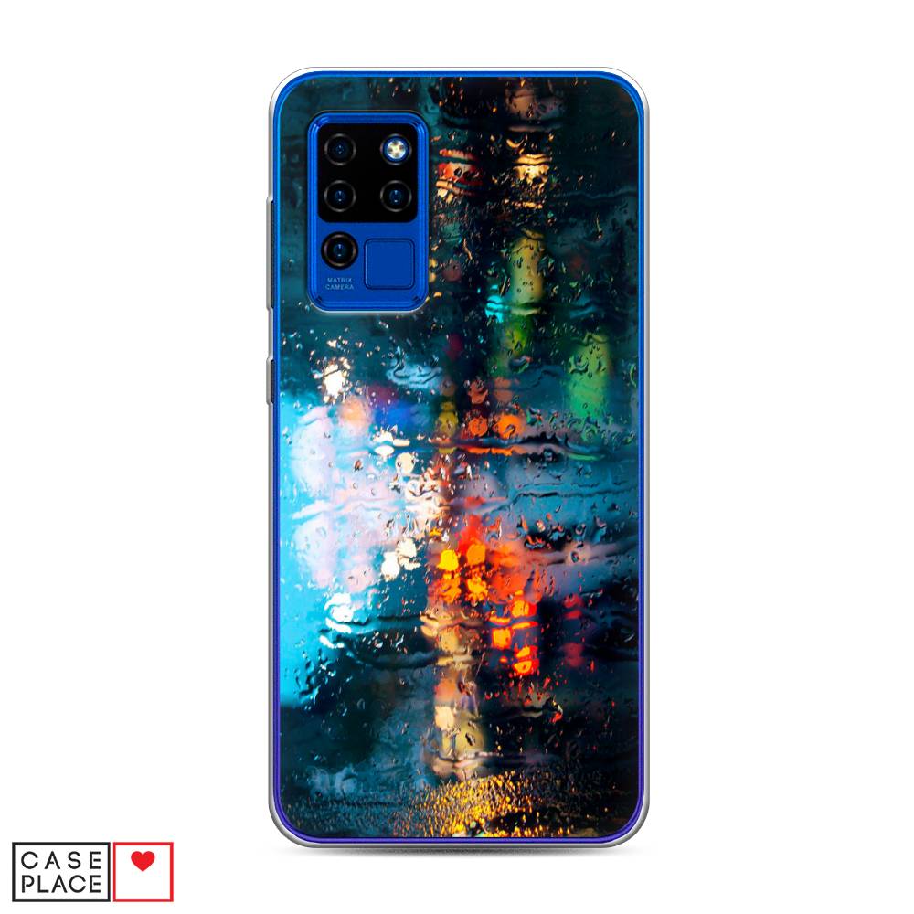 

Чехол Awog на Oukitel C21 / Оукитель C21 "Абстракция 28", Голубой, 230350-3