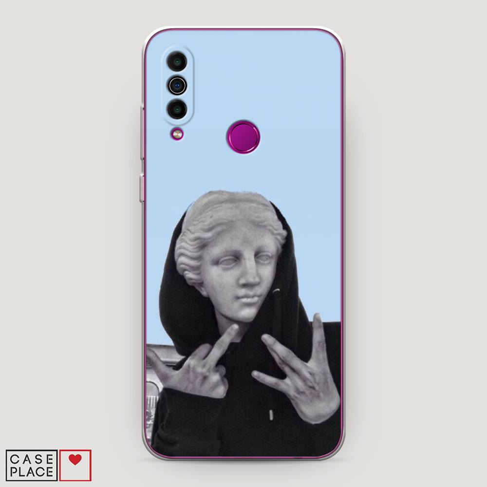 

Чехол Awog на Meizu M10 "SWAG статуя", Голубой, 73850-9