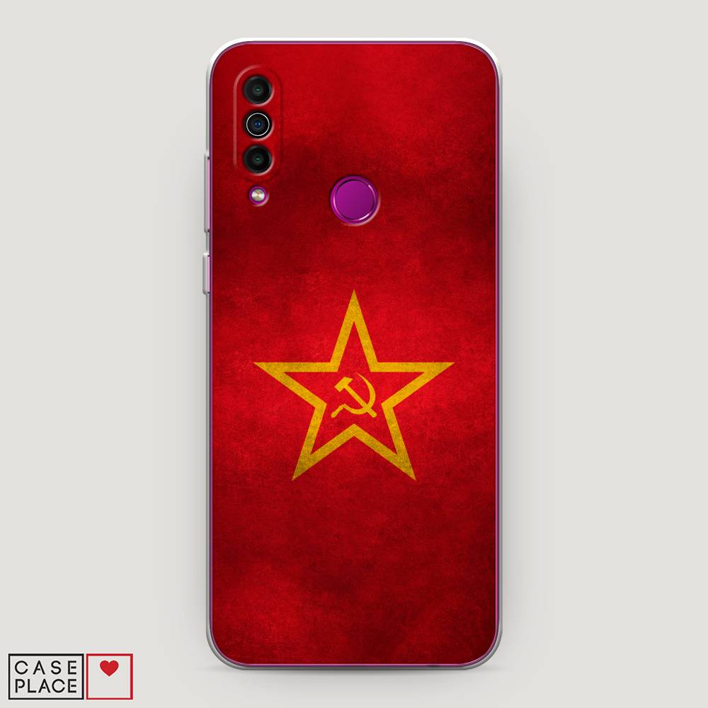 

Чехол Awog на Meizu M10 "Красное знамя", Желтый;красный, 73850-10