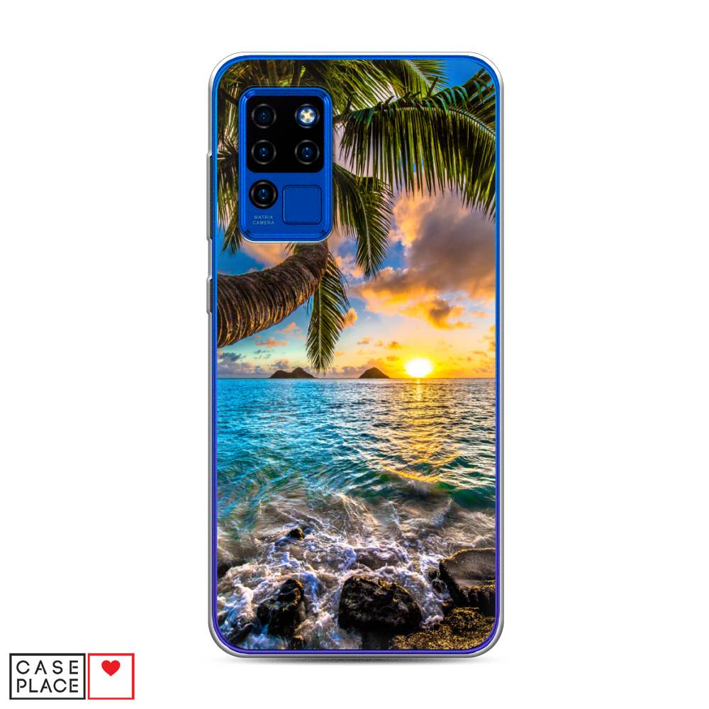 

Чехол Awog на Oukitel C21 / Оукитель C21 "Восход 5", Голубой;желтый;зеленый, 230350-4