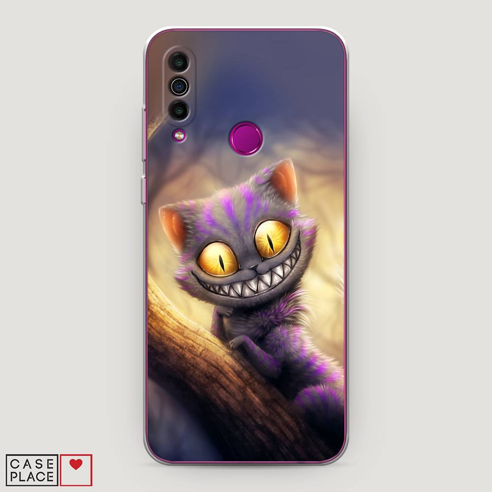 

Чехол Awog на Meizu M10 "Cheshire Cat", Фиолетовый;желтый, 73850-1