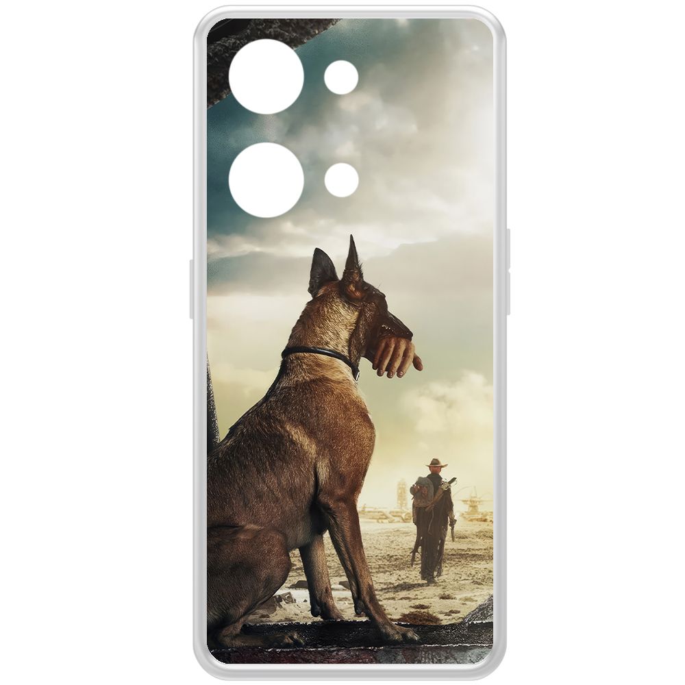 

Чехол-накладка Krutoff Clear Case Фоллаут (Fallout) - Псина для OnePlus Nord 3 5G