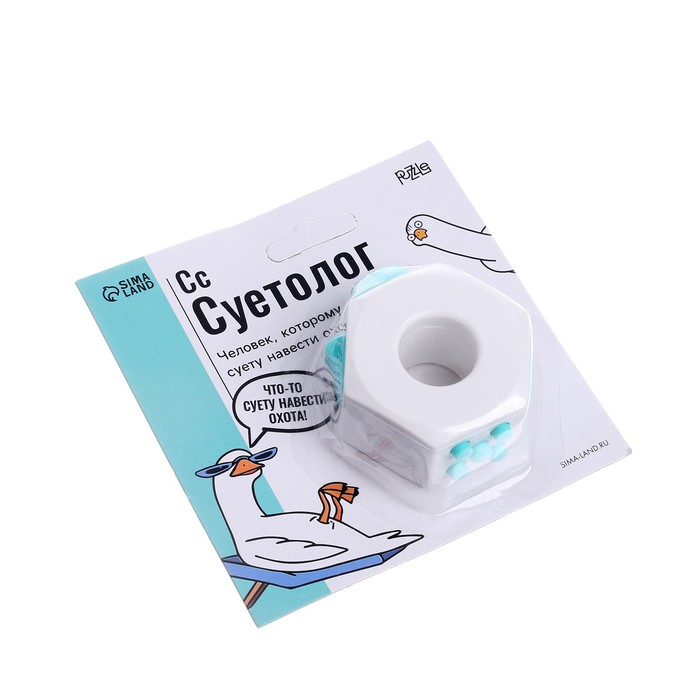 

Puzzle Суетолог, бело-голубая, Белый, Суетолог, бело-голубая