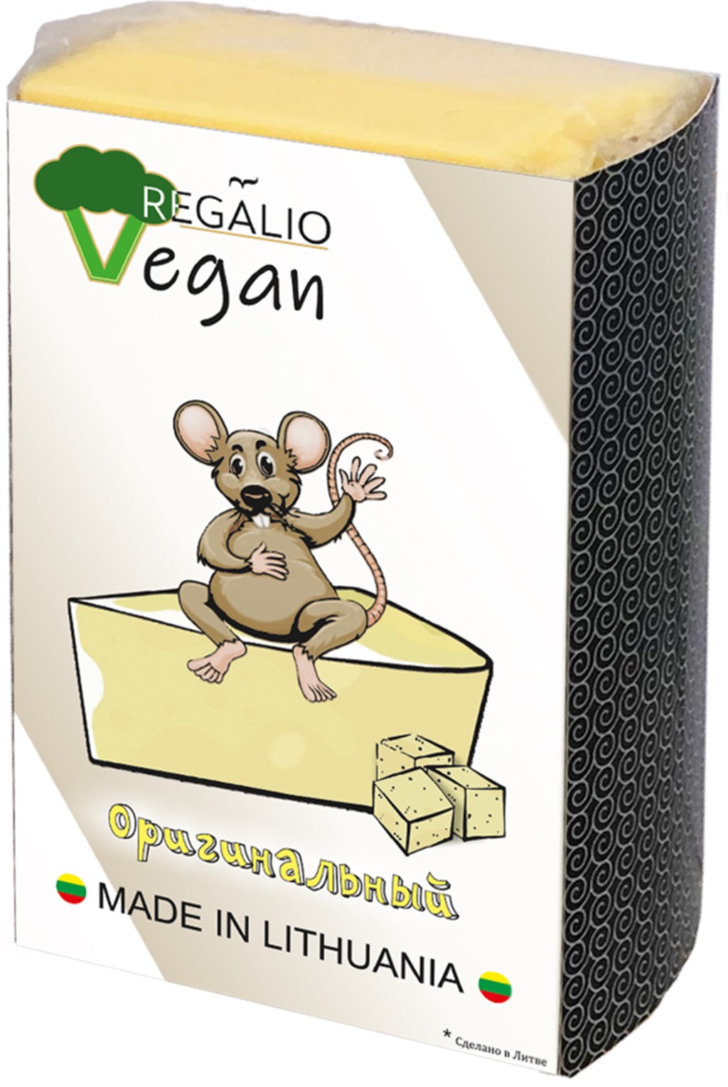 

Растительный аналог сыра Regalio Vegan барбекю 200 г