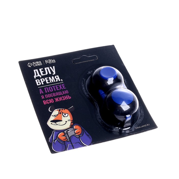 

Puzzle фиджет, черно-синий, Черный, фиджет, черно-синий