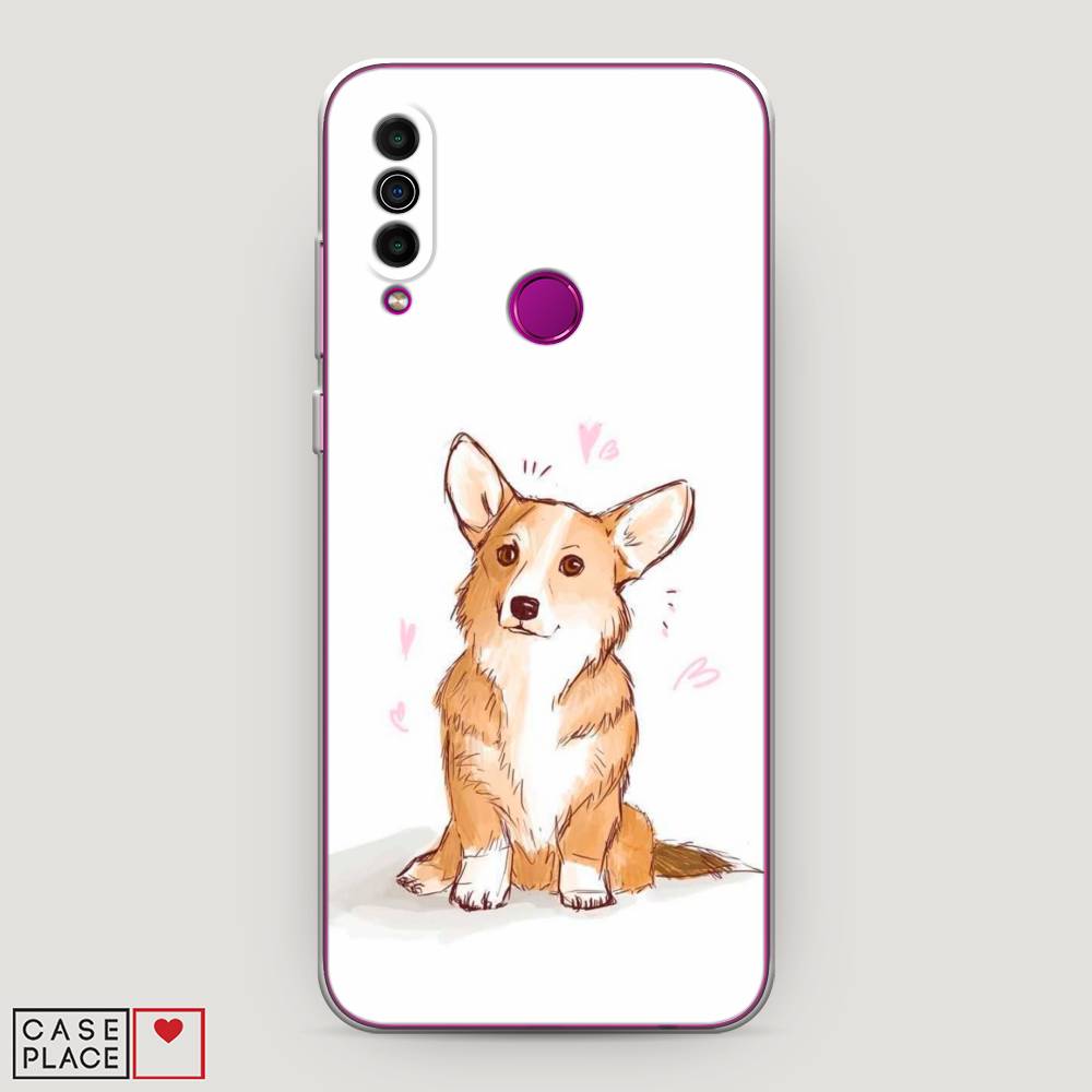 

Чехол Awog на Meizu M10 "Корги любовь", Бежевый;белый, 73850-1