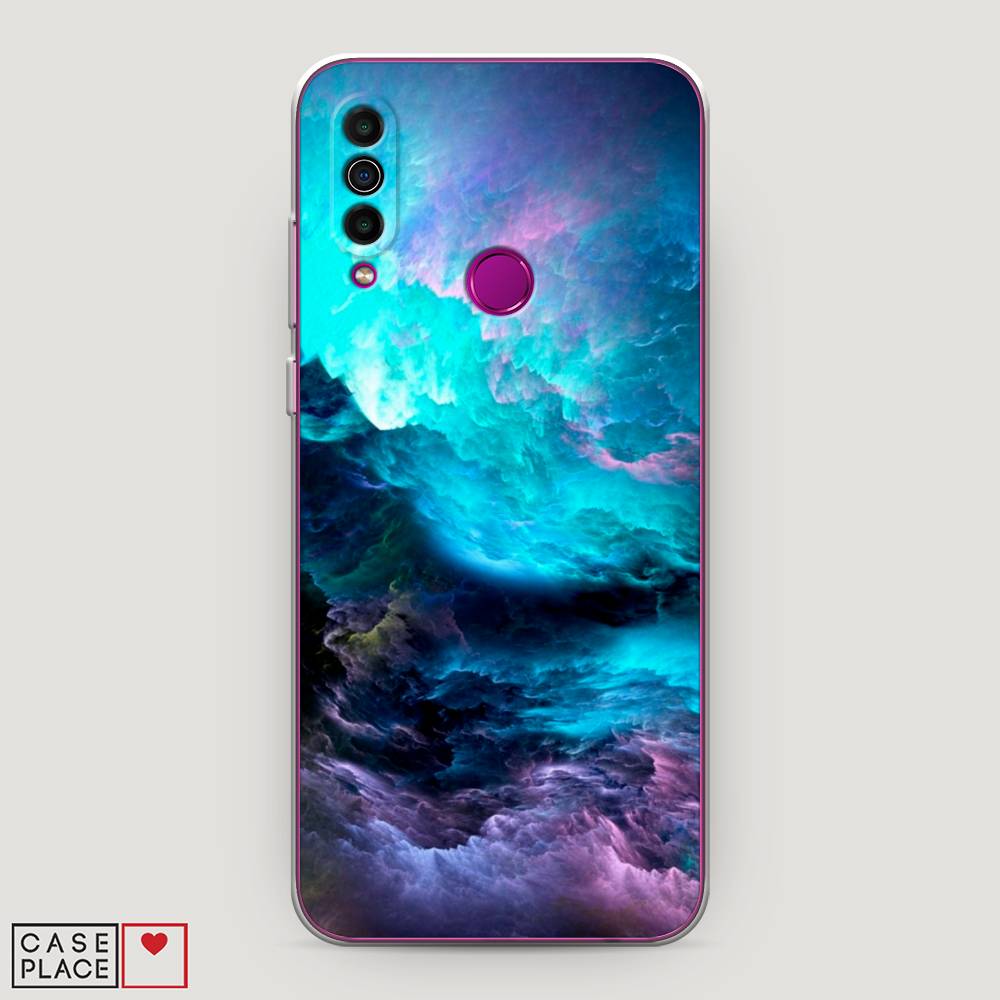 

Чехол Awog на Meizu M10 "Бирюзовое небо", Фиолетовый;черный, 73850-4