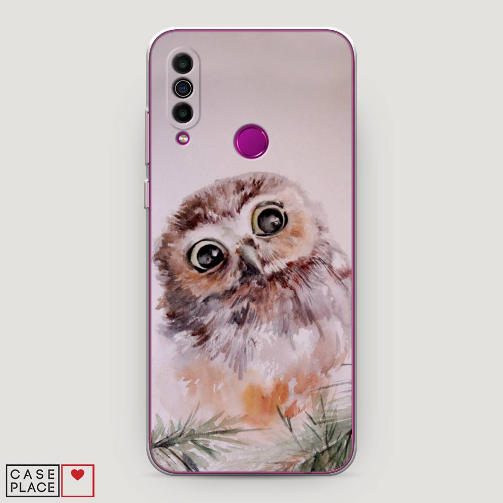 

Чехол Awog на Meizu M10 "Сова на розовом", Розовый;коричневый, 73850-1