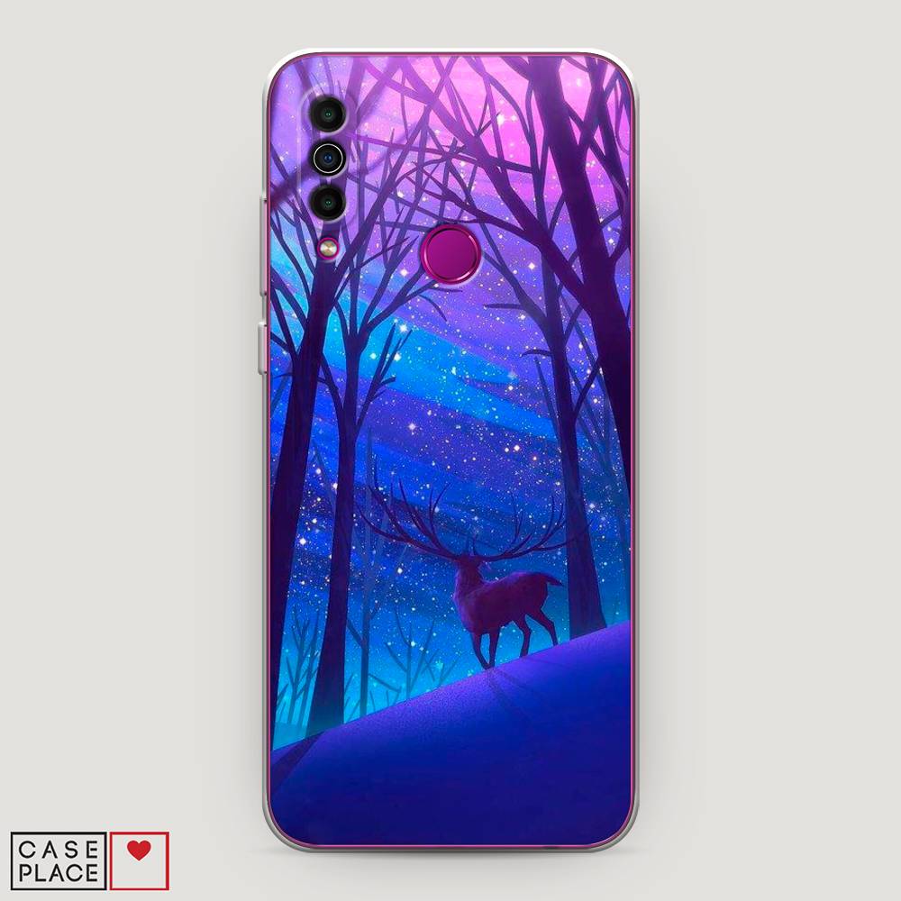 

Чехол Awog на Meizu M10 "Северный олень", Фиолетовый;голубой;синий, 73850-2