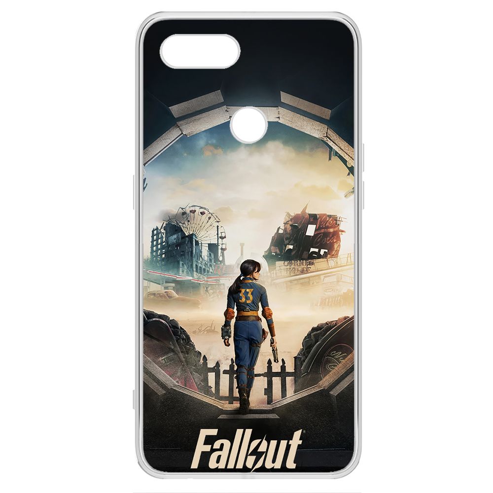 

Чехол-накладка Krutoff Clear Case Фоллаут (Fallout) - Убежище 33 для Oppo A11k