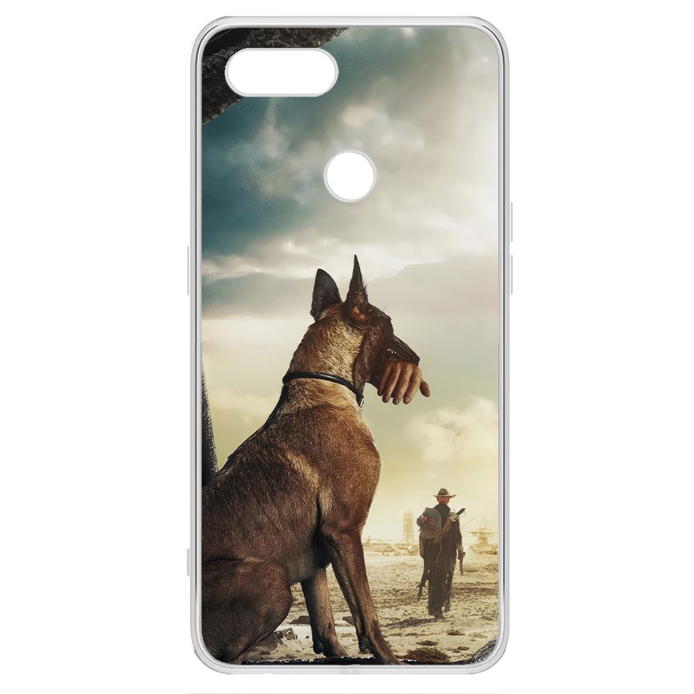 

Чехол-накладка Krutoff Clear Case Фоллаут (Fallout) - Псина для Oppo A12, Прозрачный