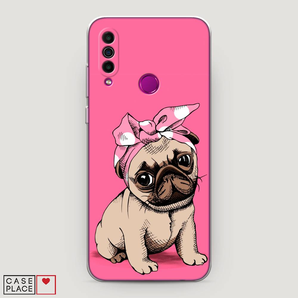 

Чехол Awog на Meizu M10 "Dog Pin-Up", Розовый;бежевый, 73850-2