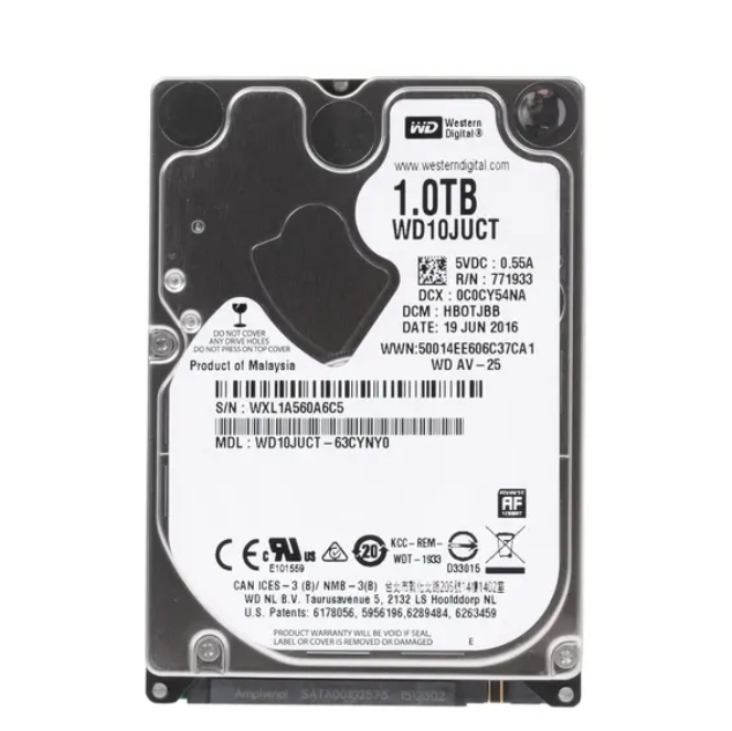 

Hdd Wd Wd10Juct 1 Тб, WD10JUCT