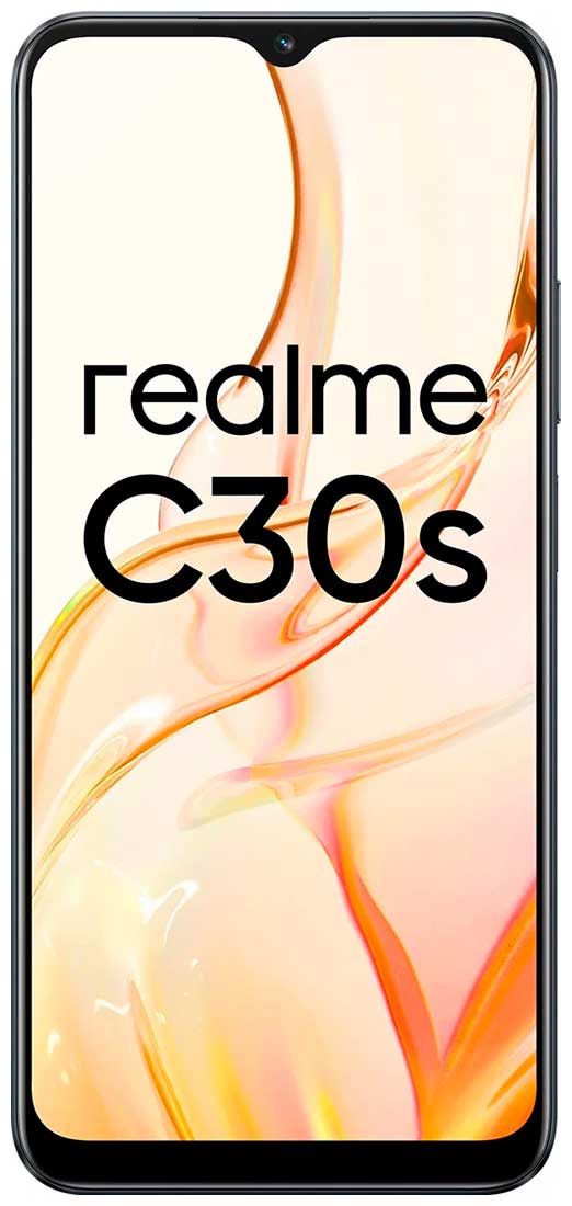 Смартфон Realme C30s 4/64GB черный (480092)