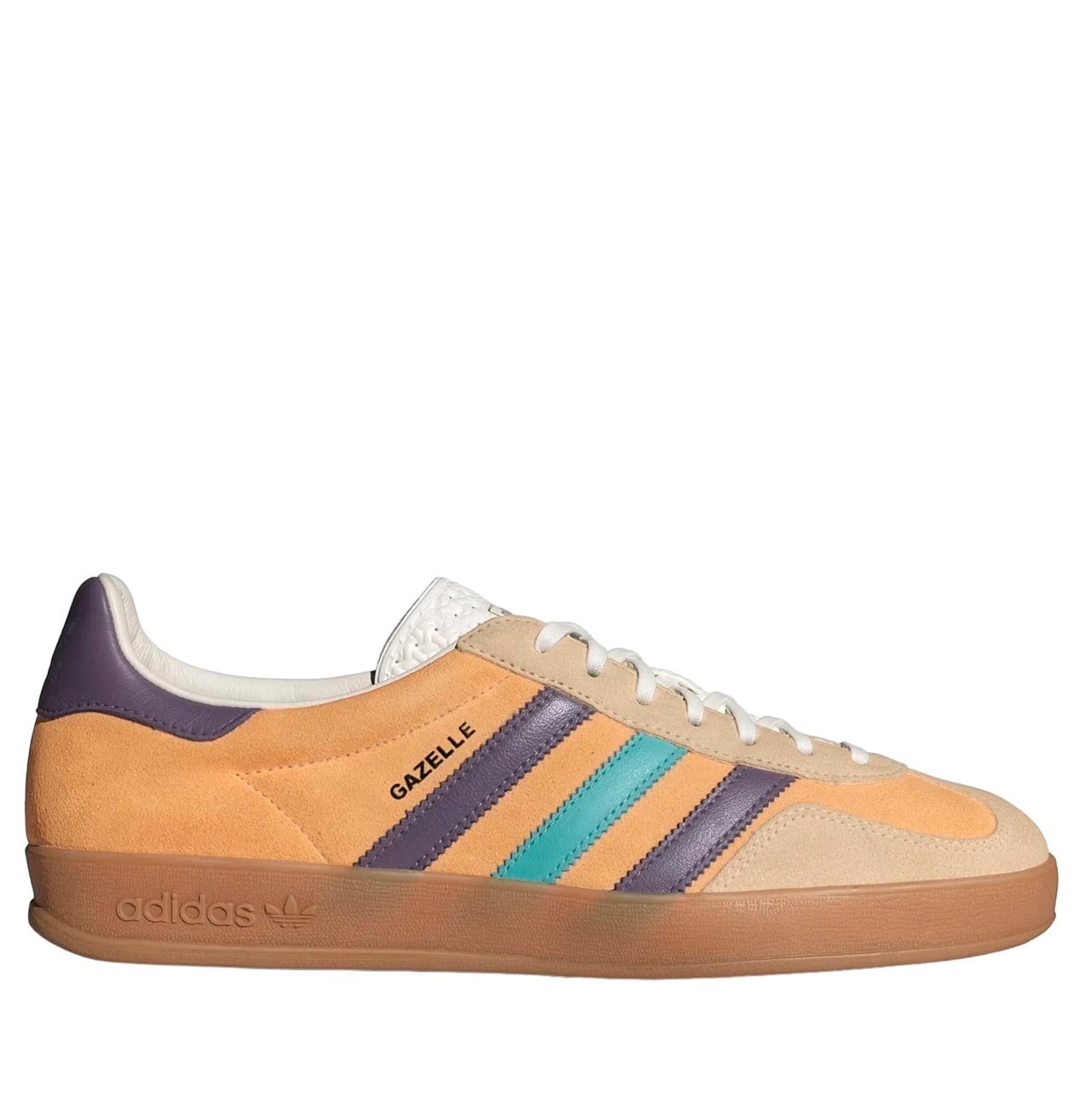 

Кеды унисекс Adidas Gazelle Indoor желтые 44 EU, Желтый, Gazelle Indoor