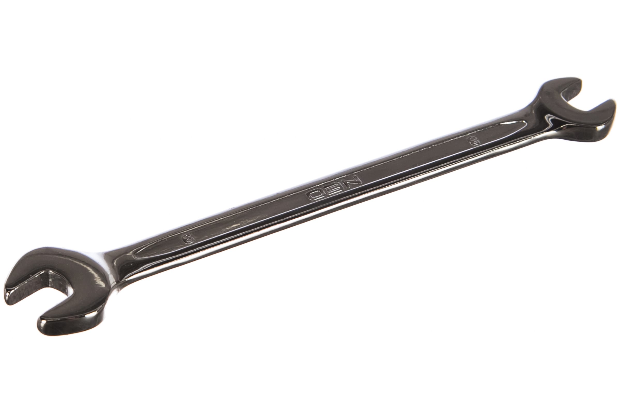 NEO Tools Ключ с открытым зевом, двухсторонний, 8x9 мм 09-808