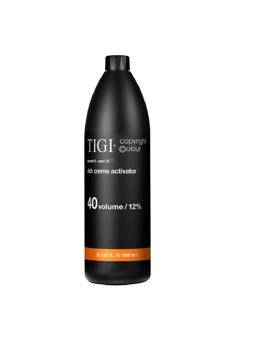 Крем-проявитель для краски Tigi Copyright Colour Activator 12% 40 vol 1000 мл крем окислитель проявитель 4 5 % oxycream 15 vol pncottc0275 250 мл