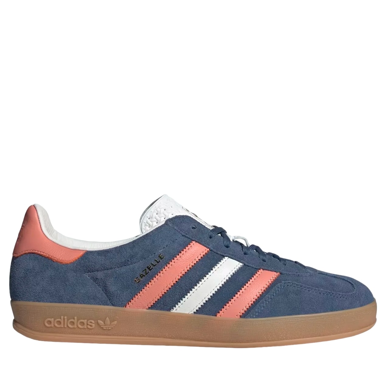 

Кеды унисекс Adidas Gazelle Indoor синие 43 1/3 EU, Синий, Gazelle Indoor