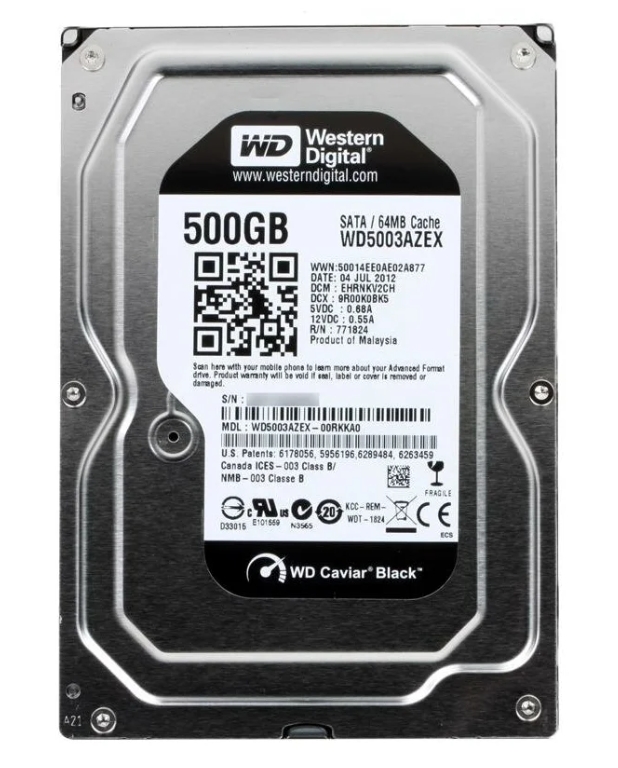 

Hdd Wd Wd5003Azex 500 Гб, WD5003AZEX