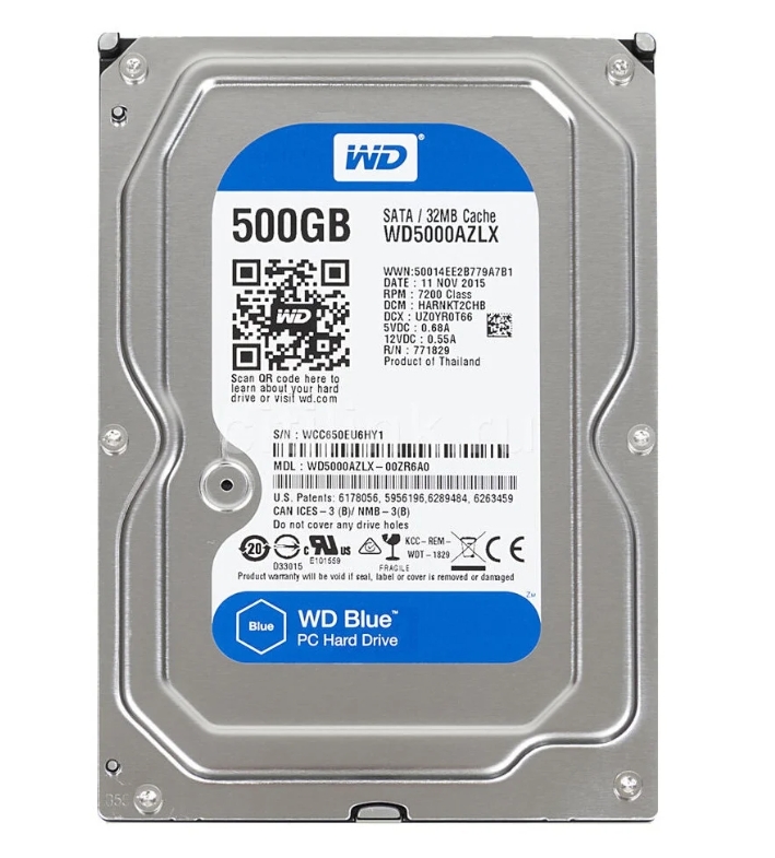 

Hdd Wd Wd5000Azlx 500 Гб, WD5000AZLX