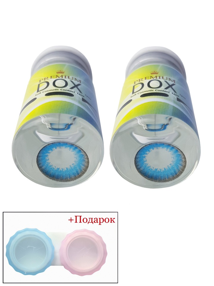 

Контактные линзы DOX DM24 AQUE+Container 0,00 21210905, Голубые, DM24 AQUE 0.00+Container