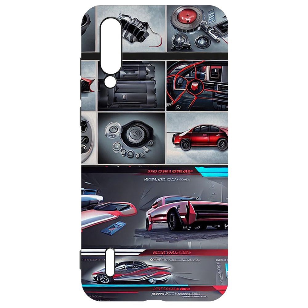 

Чехол-накладка Софт Геймкар для Xiaomi Mi 9 Lite