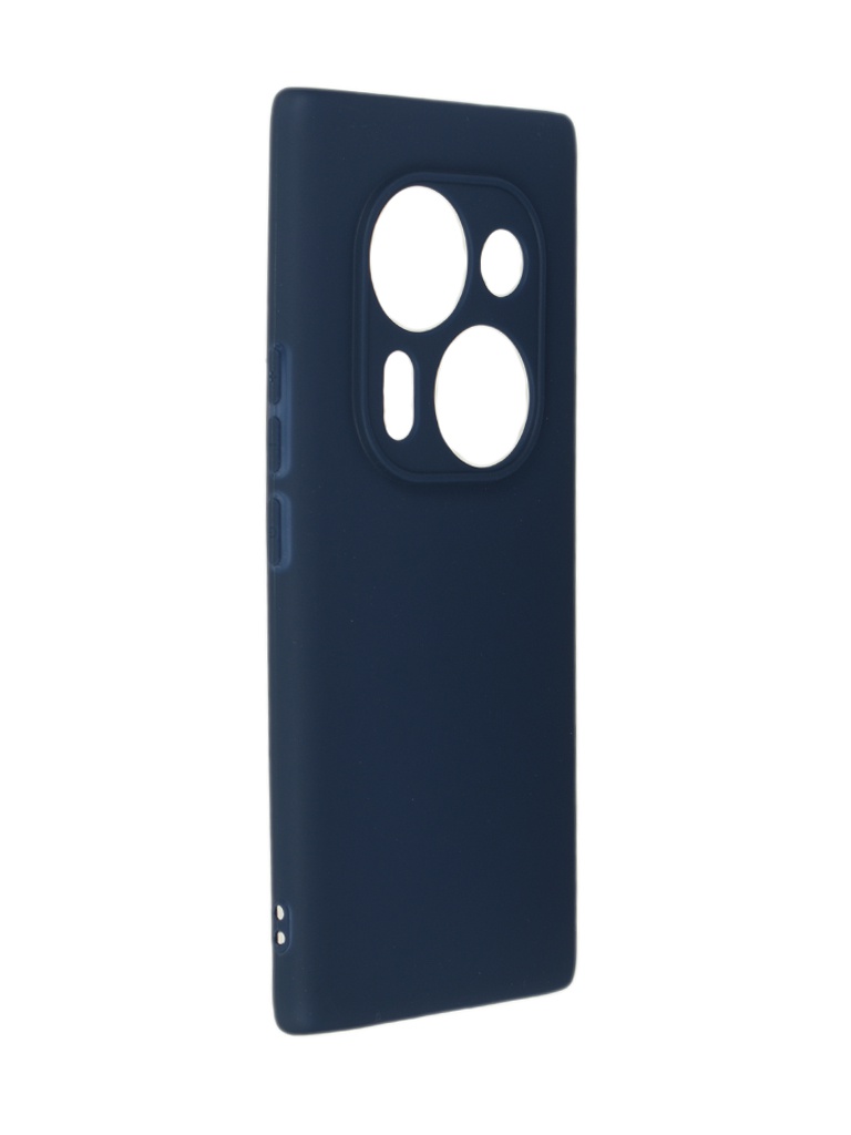 

Чехол Df для Tecno Phantom X2/X2 Pro Silicone Blue Tcase-18, Tecno Phantom X2 / X2 Pro