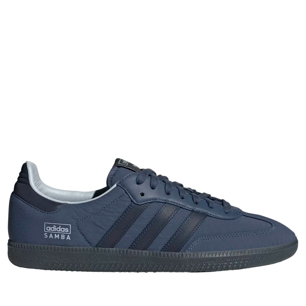 

Кеды унисекс Adidas Samba OG синие 41 1/3 EU, Синий, Samba OG