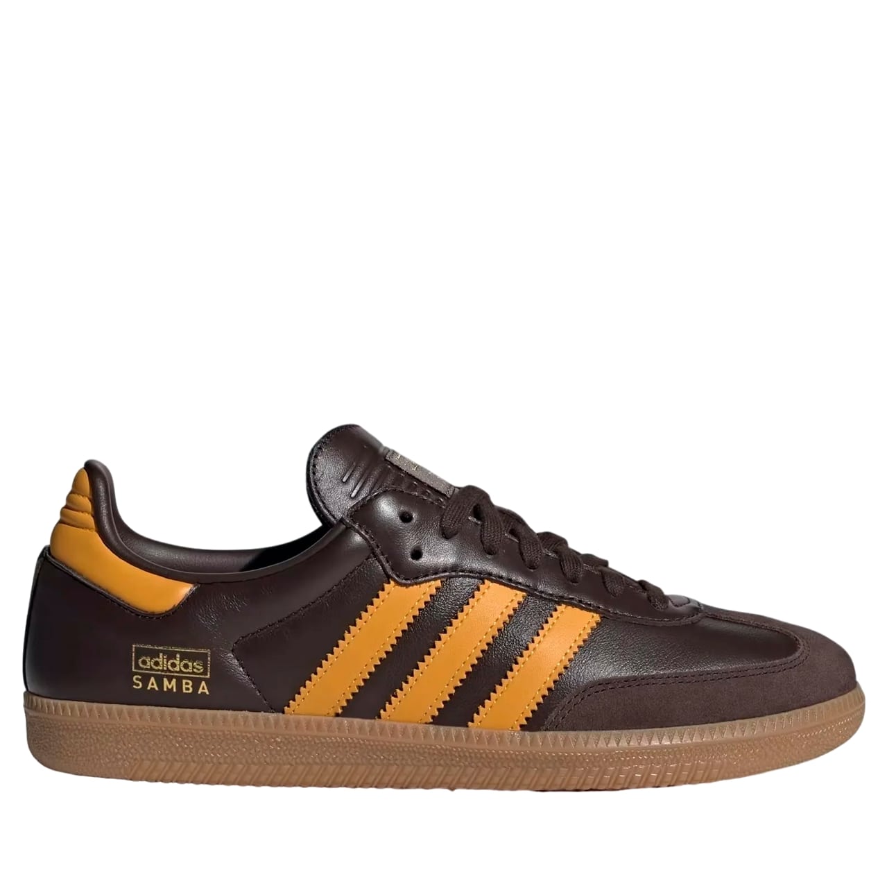

Кеды унисекс Adidas Samba OG коричневые 46 EU, Коричневый, Samba OG