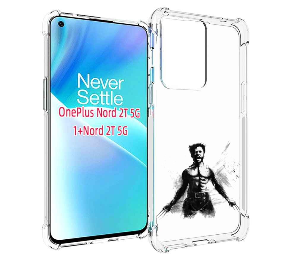 

Чехол MyPads росомаха для OnePlus Nord 2T, Прозрачный, Tocco