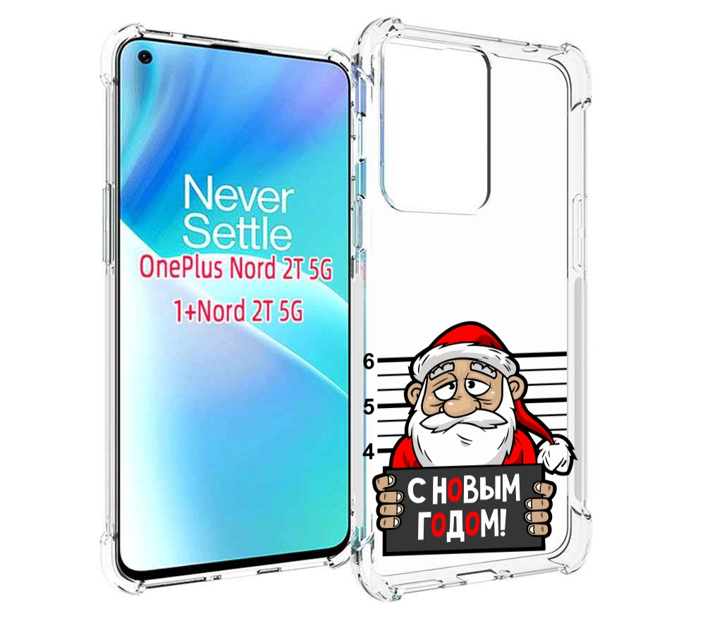 

Чехол MyPads ДМ с новым годом заключенный для OnePlus Nord 2T, Прозрачный, Tocco
