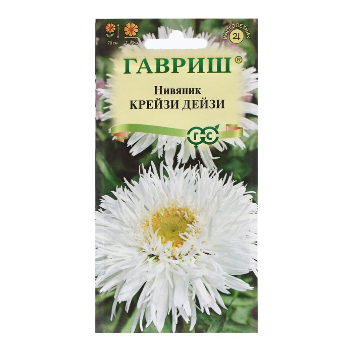 

Семена нивяник Крейзи Дейзи 1774198-3p 3 уп.