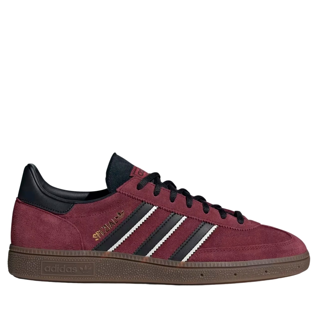 

Кеды унисекс Adidas Handball Spezial бордовые 42 2/3 EU, Бордовый, Handball Spezial