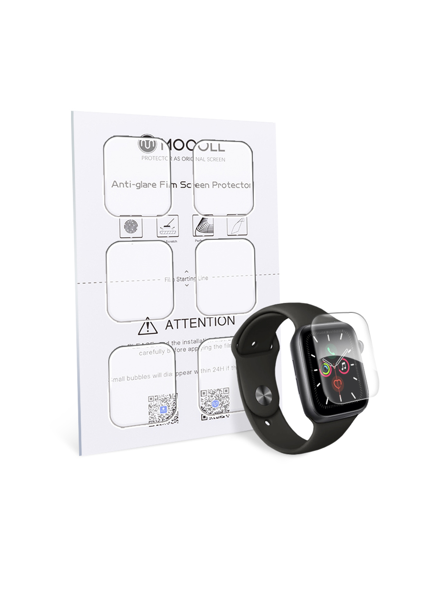 

Пленка защитная MOCOLL для Apple Watch 40mm (6шт) глянцевая