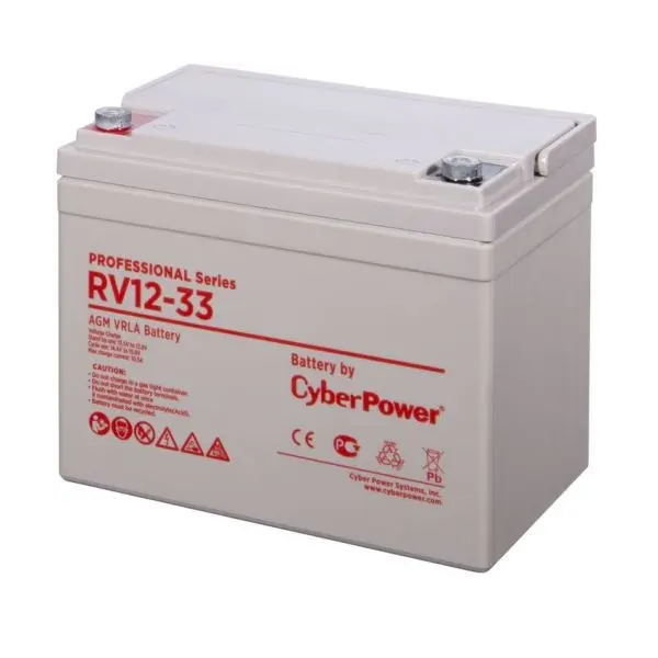 Аккумулятор для ИБП Cyberpower 33 А/ч 12 В (RV 12-33)