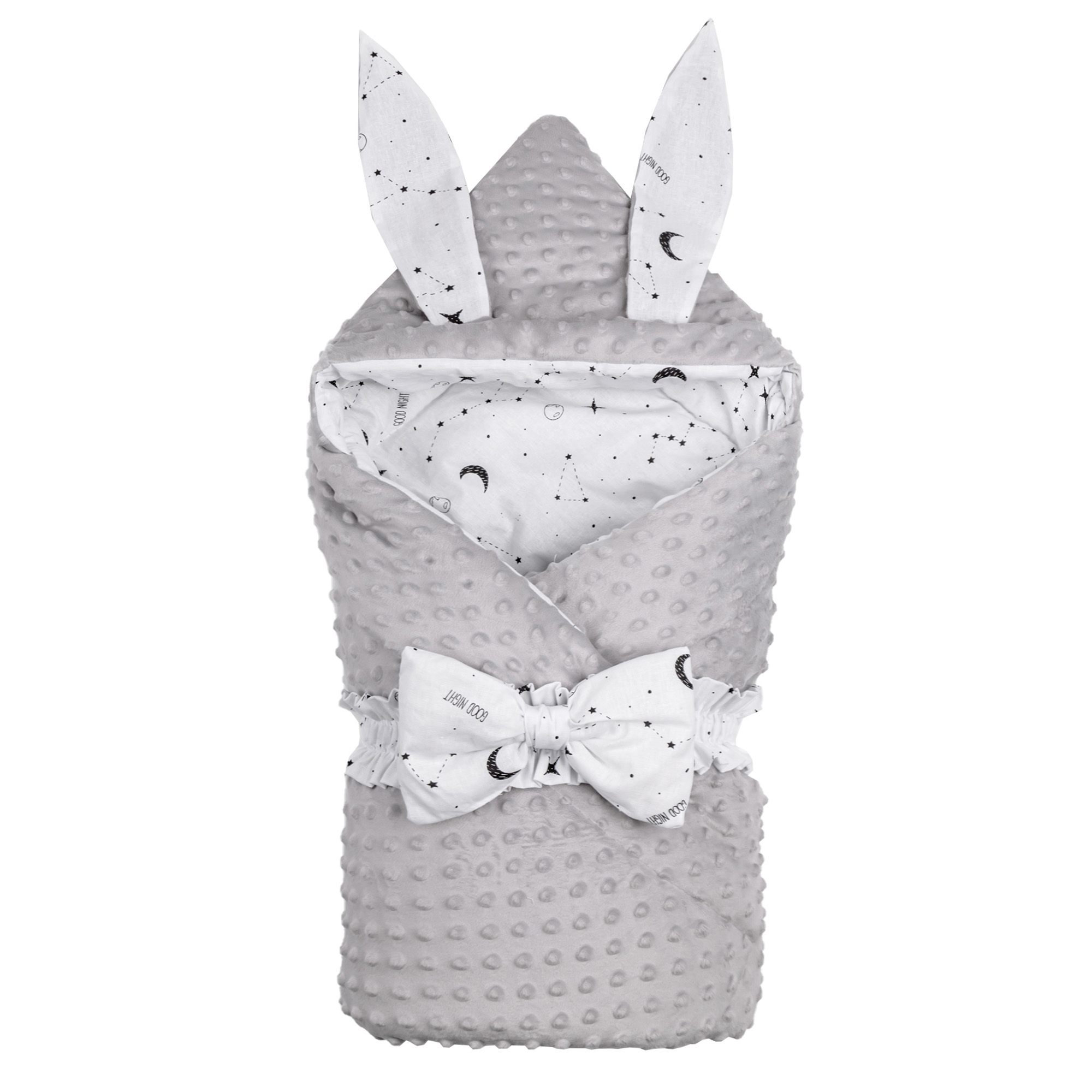 

Конверт для новорожденых, детский Amarobaby AB22-60BUNNY цв. Белый, AB22-60BUNNY